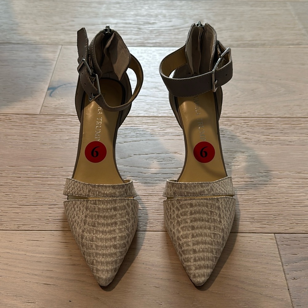 Snake skin heels